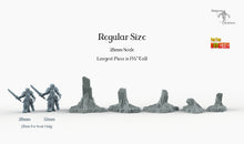 Load image into Gallery viewer, Dwarf Stones - Rock-Dwarf Print Your Monsters Fantastic Plants and Rocks Resin Terrain Wargaming D&amp;D DnD