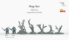 Load image into Gallery viewer, Fantasy Trees - Print Your Monsters Fantastic Plants and Rocks Resin Terrain Wargaming D&amp;D DnD