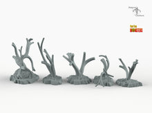 Load image into Gallery viewer, Fantasy Trees - Print Your Monsters Fantastic Plants and Rocks Resin Terrain Wargaming D&amp;D DnD