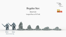 Load image into Gallery viewer, Fossil Rocks - Print Your Monsters Fantastic Plants and Rocks Resin Terrain Wargaming D&amp;D DnD