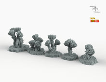 Load image into Gallery viewer, Giant Mystic Roses - Print Your Monsters Fantastic Plants and Rocks Resin Terrain Wargaming D&amp;D DnD