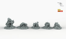 Load image into Gallery viewer, Giant Brambles - Print Your Monsters Fantastic Plants and Rocks Resin Terrain Wargaming D&amp;D DnD