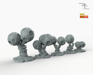 Lightning Balls - Print Your Monsters Fantastic Plants and Rocks Resin Terrain Wargaming D&D DnD
