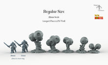Load image into Gallery viewer, Lightning Balls - Print Your Monsters Fantastic Plants and Rocks Resin Terrain Wargaming D&amp;D DnD