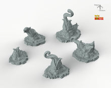 Load image into Gallery viewer, Mutant Plants - Print Your Monsters Fantastic Plants and Rocks Resin Terrain Wargaming D&amp;D DnD