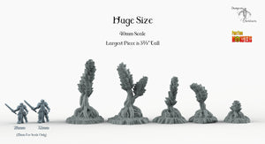 Outer World Mangrove - Print Your Monsters Fantastic Plants and Rocks Resin Terrain Wargaming D&D DnD