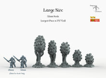 Load image into Gallery viewer, Poisonous Sponge Plants - Print Your Monsters Fantastic Plants and Rocks Resin Terrain Wargaming D&amp;D DnD