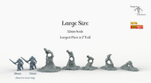 Load image into Gallery viewer, Sharp Glacier - Ice Shards - Print Your Monsters Fantastic Plants and Rocks Terrain Wargaming D&amp;D DnD