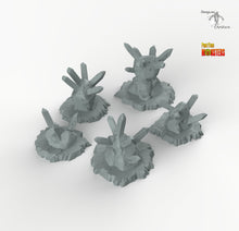 Load image into Gallery viewer, Trap Rocks - Print Your Monsters Fantastic Plants and Rocks Resin Terrain Wargaming D&amp;D DnD