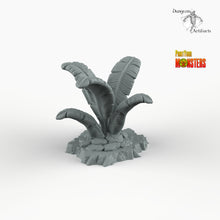 Load image into Gallery viewer, Tropical Leaves - Print Your Monsters Fantastic Plants and Rocks Resin Terrain Wargaming D&amp;D DnD