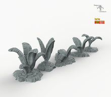 Load image into Gallery viewer, Tropical Leaves - Print Your Monsters Fantastic Plants and Rocks Resin Terrain Wargaming D&amp;D DnD