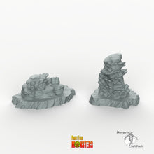 Load image into Gallery viewer, Underwater Coral - Print Your Monsters Fantastic Plants and Rocks Resin Terrain Wargaming D&amp;D DnD