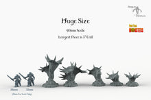 Load image into Gallery viewer, Venemous Flowers - Print Your Monsters Fantastic Plants and Rocks Resin Terrain Wargaming D&amp;D DnD