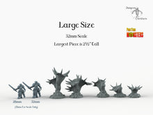 Load image into Gallery viewer, Venemous Flowers - Print Your Monsters Fantastic Plants and Rocks Resin Terrain Wargaming D&amp;D DnD