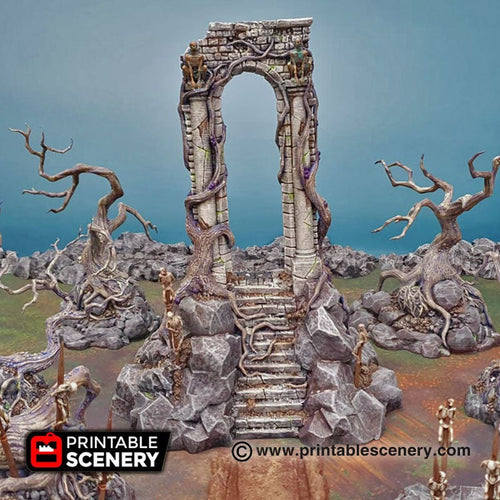 The Shadowgate - Shadowfey Wilds 15mm 28mm 32mm Wargaming Terrain D&D, DnD