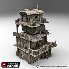 Load image into Gallery viewer, Slum Stacks - 28mm 20mm 32mm Brave New Worlds Wasteworld Gaslands Terrain D&amp;D DnD