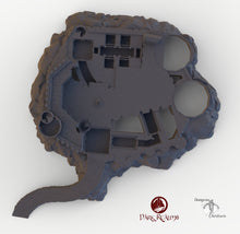 Load image into Gallery viewer, Dracul Castle Base - 15mm 28mm 32mm Dracula Dark Realms Medieval Scenery Dungeon Wargaming Terrain Scatter D&amp;D DnD