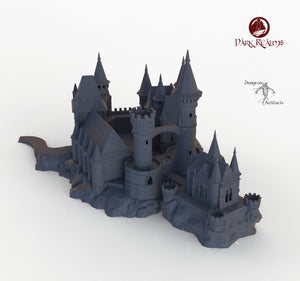 Dracul Castle Complete - 15mm 28mm 32mm Dark Realms Medieval Scenery Wargaming Terrain Scatter D&D DnD
