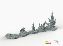 Load image into Gallery viewer, Ancient Desert Baryte - Print Your Monsters Fantastic Plants and Rocks Resin Terrain Wargaming D&amp;D DnD