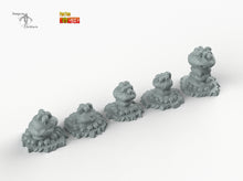 Load image into Gallery viewer, Ancient Cannibal Stones - Print Your Monsters Fantastic Plants and Rocks Resin Terrain Wargaming D&amp;D DnD