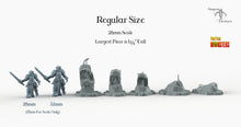 Load image into Gallery viewer, Cyber Stones - Print Your Monsters Fantastic Plants and Rocks Resin Terrain Wargaming D&amp;D DnD