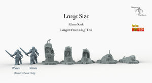 Cyber Stones - Print Your Monsters Fantastic Plants and Rocks Resin Terrain Wargaming D&D DnD