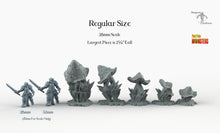 Load image into Gallery viewer, Dangerous Mushrooms - Print Your Monsters Fantastic Plants and Rocks Resin Terrain Wargaming D&amp;D DnD