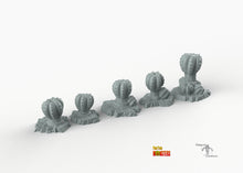 Load image into Gallery viewer, Demonic Pumpkins - Giant Peyote - Print Your Monsters Fantastic Plants and Rocks Resin Terrain Wargaming D&amp;D DnD