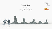 Load image into Gallery viewer, Dwarf Stones - Rock-Dwarf Print Your Monsters Fantastic Plants and Rocks Resin Terrain Wargaming D&amp;D DnD