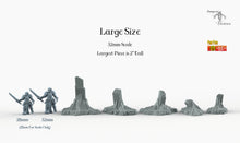 Load image into Gallery viewer, Dwarf Stones - Rock-Dwarf Print Your Monsters Fantastic Plants and Rocks Resin Terrain Wargaming D&amp;D DnD