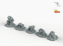 Load image into Gallery viewer, Giant Brambles - Print Your Monsters Fantastic Plants and Rocks Resin Terrain Wargaming D&amp;D DnD