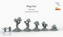 Load image into Gallery viewer, Giant Mushrooms - Print Your Monsters Fantastic Plants and Rocks Resin Terrain Wargaming D&amp;D DnD