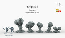 Load image into Gallery viewer, Lightning Balls - Print Your Monsters Fantastic Plants and Rocks Resin Terrain Wargaming D&amp;D DnD