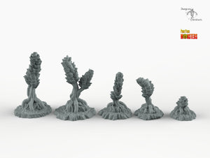 Outer World Mangrove - Print Your Monsters Fantastic Plants and Rocks Resin Terrain Wargaming D&D DnD