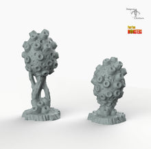 Load image into Gallery viewer, Poisonous Sponge Plants - Print Your Monsters Fantastic Plants and Rocks Resin Terrain Wargaming D&amp;D DnD