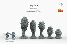 Load image into Gallery viewer, Poisonous Sponge Plants - Print Your Monsters Fantastic Plants and Rocks Resin Terrain Wargaming D&amp;D DnD