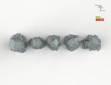 Load image into Gallery viewer, Sci-fi Cubic Stones - Print Your Monsters Fantastic Plants and Rocks Resin Terrain Wargaming