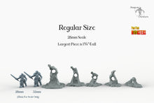Load image into Gallery viewer, Sharp Glacier - Ice Shards - Print Your Monsters Fantastic Plants and Rocks Terrain Wargaming D&amp;D DnD