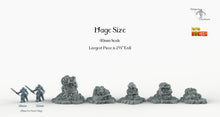 Load image into Gallery viewer, Underwater Sponge Rocks - Print Your Monsters Fantastic Plants and Rocks Resin Terrain Wargaming D&amp;D DnD