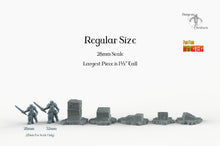 Load image into Gallery viewer, Temple Ruins - Print Your Monsters Fantastic Plants and Rocks Resin Terrain Wargaming D&amp;D DnD