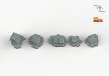 Load image into Gallery viewer, Temple Ruins - Print Your Monsters Fantastic Plants and Rocks Resin Terrain Wargaming D&amp;D DnD