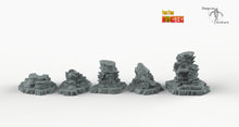 Load image into Gallery viewer, Underwater Coral - Print Your Monsters Fantastic Plants and Rocks Resin Terrain Wargaming D&amp;D DnD
