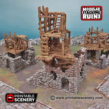 Load image into Gallery viewer, Rickety Lodgings - Shadowfey Wilds 15mm 28mm 32mm Wargaming Terrain D&amp;D, DnD