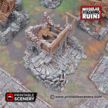 Load image into Gallery viewer, Rickety Lodgings - Shadowfey Wilds 15mm 28mm 32mm Wargaming Terrain D&amp;D, DnD