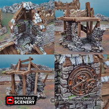 Load image into Gallery viewer, Burgomaster&#39;s Office - Shadowfey Wilds 15mm 28mm 32mm Wargaming Terrain D&amp;D, DnD Burgomeister Burgomasters