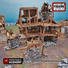 Load image into Gallery viewer, Burgomaster&#39;s Office - Shadowfey Wilds 15mm 28mm 32mm Wargaming Terrain D&amp;D, DnD Burgomeister Burgomasters