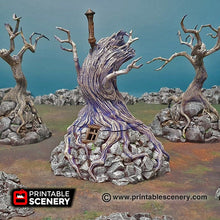 Load image into Gallery viewer, Witch&#39;s Hovel - Shadowfey Wilds 28mm 32mm Wargaming Terrain D&amp;D, DnD