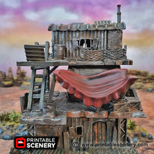 Load image into Gallery viewer, Slum Stacks - 28mm 20mm 32mm Brave New Worlds Wasteworld Gaslands Terrain D&amp;D DnD
