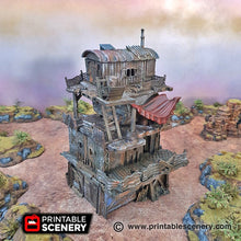Load image into Gallery viewer, Slum Stacks - 28mm 20mm 32mm Brave New Worlds Wasteworld Gaslands Terrain D&amp;D DnD