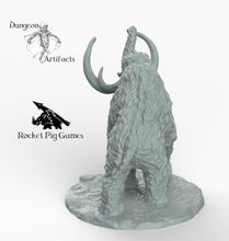 Load image into Gallery viewer, Dire Woolly Mammoth - Wargaming Miniatures Monster Rocket Pig Games D&amp;D DnD Elephant